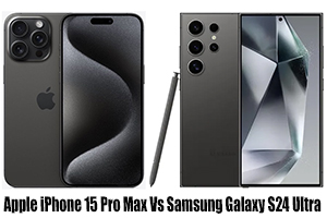 Photo of Apple iPhone 15 Pro Max Vs Samsung Galaxy S24 Ultra